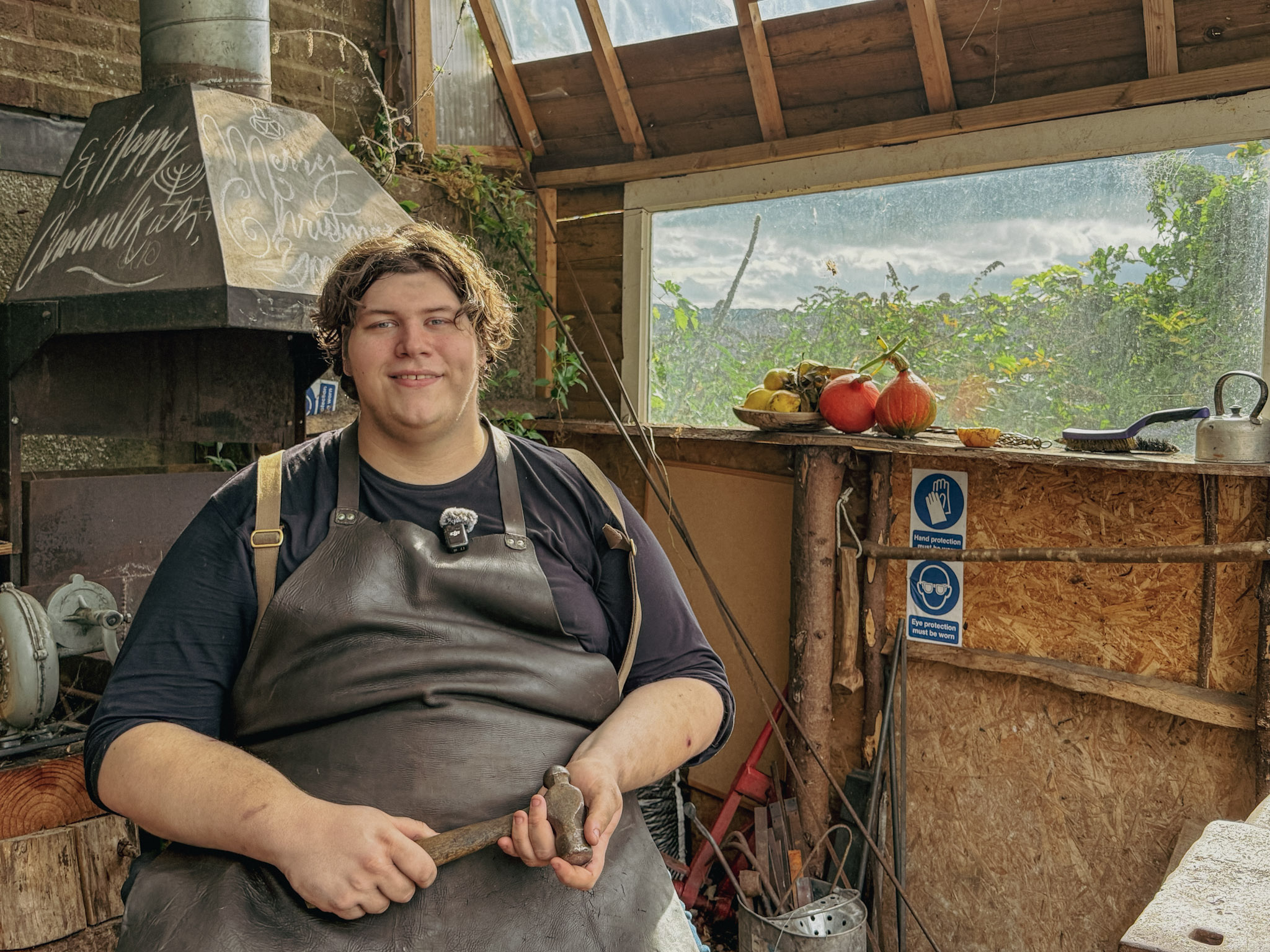 Inspired by Potential: Magnus, a volunteer and blacksmithing mentor