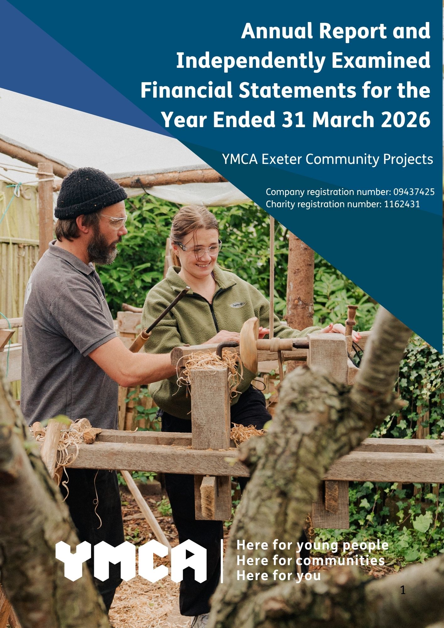 YMCA Exeter Community Projects Accounts 2026